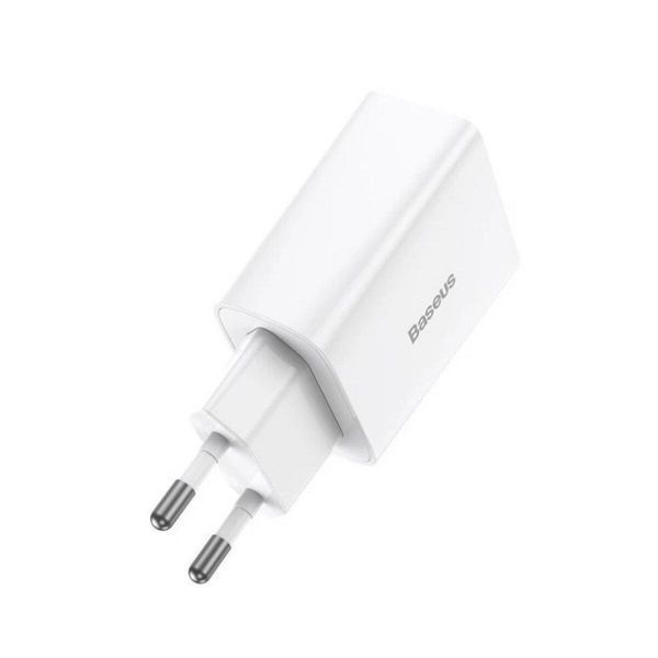 Мережевий зарядний пристрій Baseus Speed Mini Quick Charger 1C 20W EU White 656-01306 фото