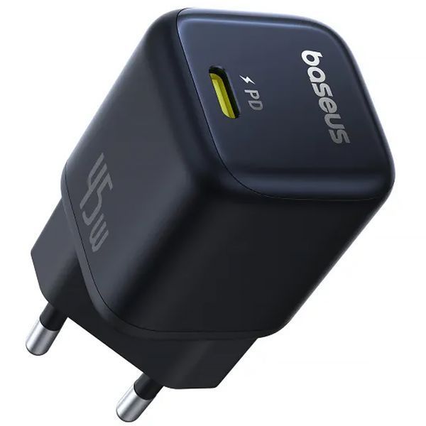 МЗП Baseus PicoGo GaN Fast Charger 45W (1USB-C) (P10176800) Cosmic Black ILSO-00000087566-1 фото