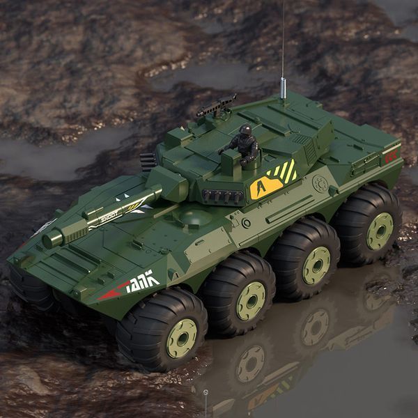 Бронетранспортер-амфібія на радіокеруванні SCHE Y1802 Green 656-03534 фото