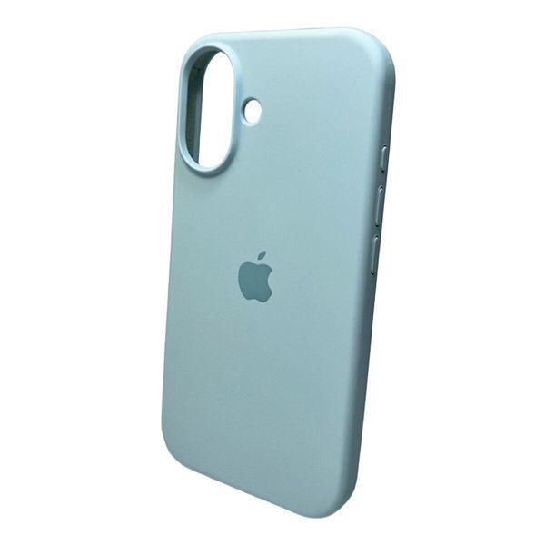Силіконовий чохол для iPhone 16 Mist Blue 666-01174 фото