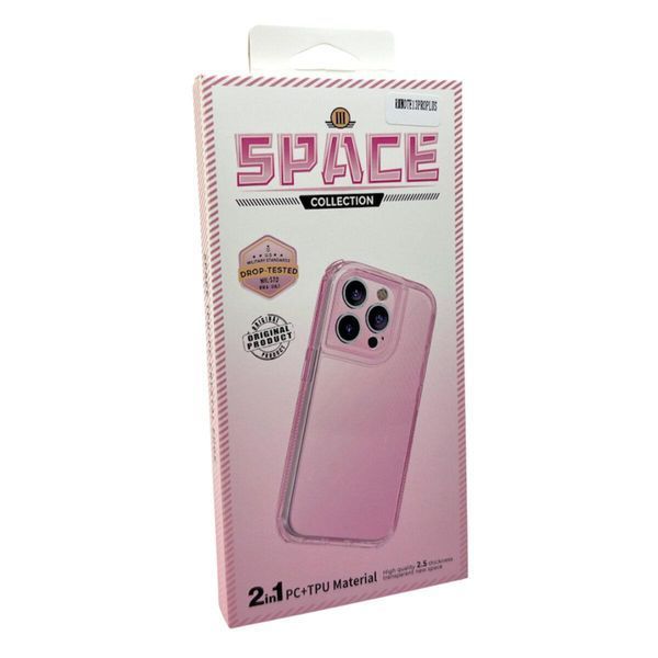 Противоударный чехол для смартфона Space III для Xiaomi Redmi Note 13 Pro Plus 5G Powder 666-02246 фото