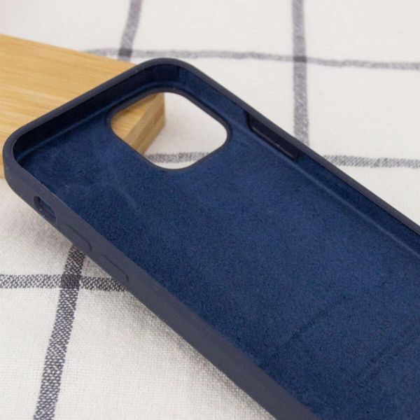 Силиконовый чехол для iPhone 15 Dark Blue 666-00966 фото