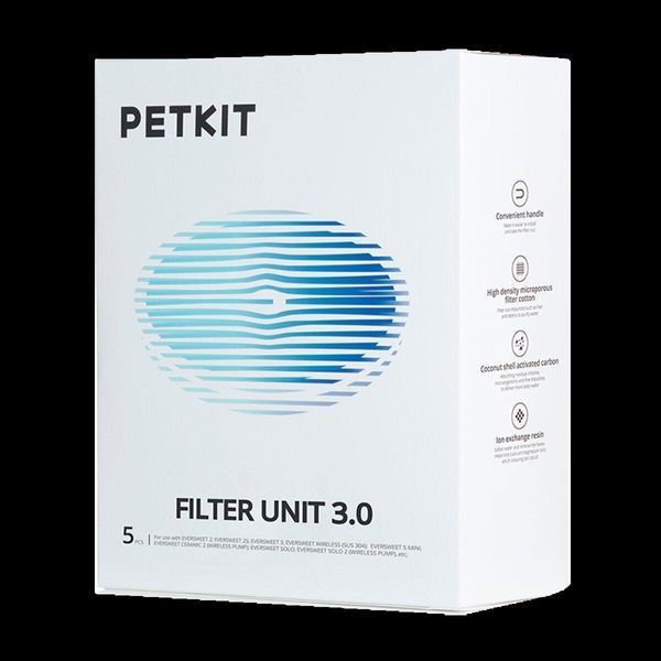 Фільтр для поїлки PETKIT Fountain Filter Unit 3.0- 5pcs (P4161) 656-01131 фото