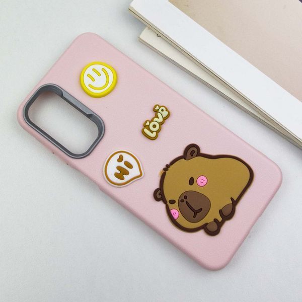 Чохол TPU Leather Toys для Xiaomi Redmi Note 11 Pro 4G/5G / 12 Pro 4G Capybara / Pink 555-00875 фото