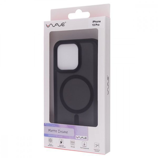 Чехол WAVE Matte Insane Case with Magnetic Ring для iPhone 13 Pro Green 656-07800 фото
