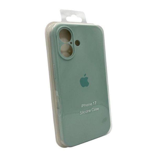 Силіконовий чохол з закритою камерою для iPhone 17 SKy Blue 666-04217 фото