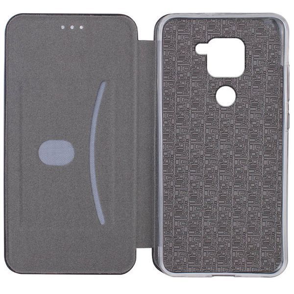 Кожаный чехол-книжка Classy для Xiaomi Redmi Note 9 / Redmi 10X Темно-синий 777-03654 фото