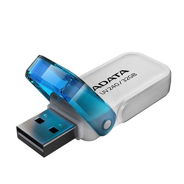 Флеш-накопичувач ADATA USB 2.0 AUV 240 32Gb White AUV240-32G-RWH фото
