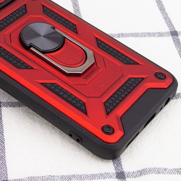 Ударопрочный чехол Camshield Serge Ring для Samsung Galaxy A03 Core Red 777-04636 фото