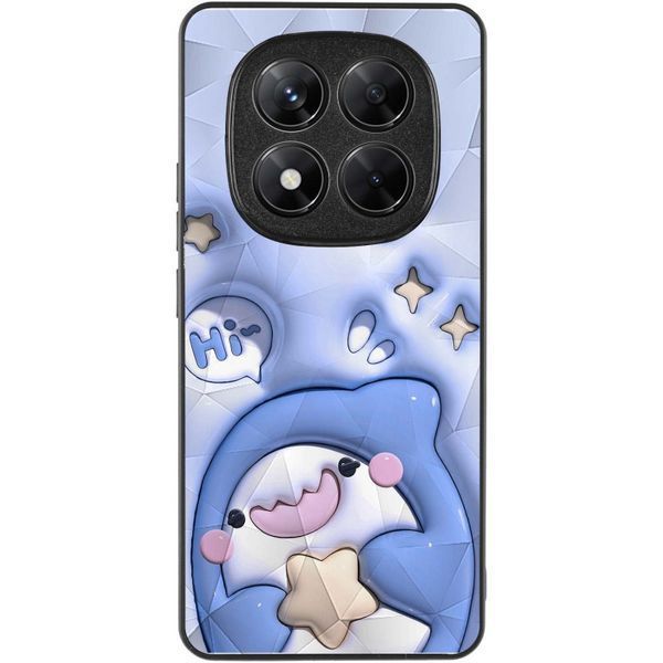 Чехол TPU+PC Prisma Fluffie для Xiaomi Redmi Note 14 Pro 4G Shark 777-03935 фото