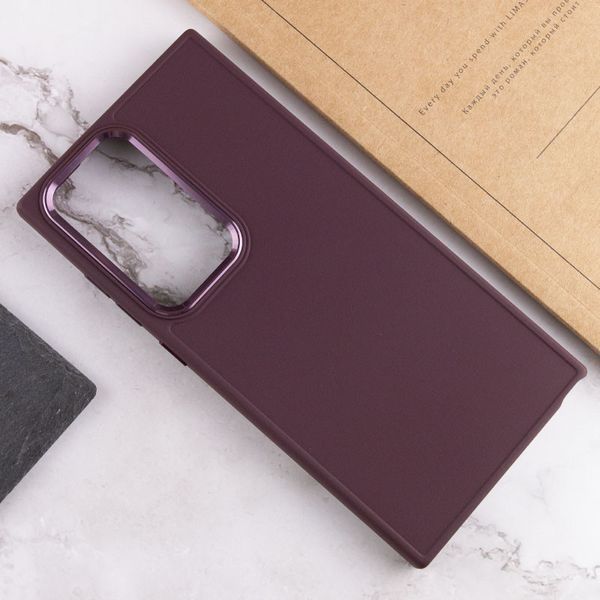 Чохол TPU Bonbon Metal Style для Samsung Galaxy S24 Ultra Plum 555-02767 фото