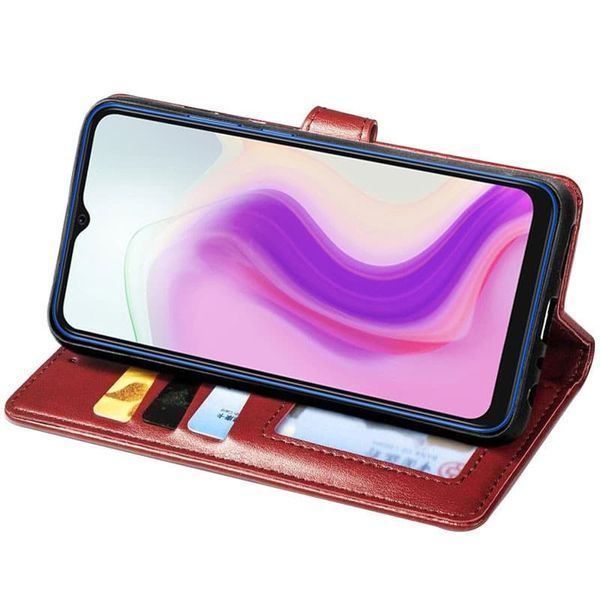 Кожаный чехол-книжка GETMAN Gallant (PU) для Xiaomi Redmi 5 Plus / Redmi Note 5 (Single Camera) Red 777-06449 фото