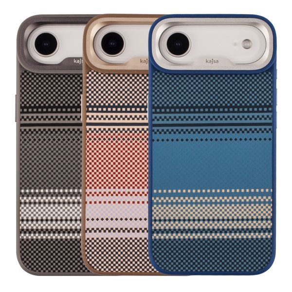 Чохол Kajsa Resort Collection Gradient Stripe with MagSafe для iPhone 17 Air Blue O-Ring 2020000507536 фото