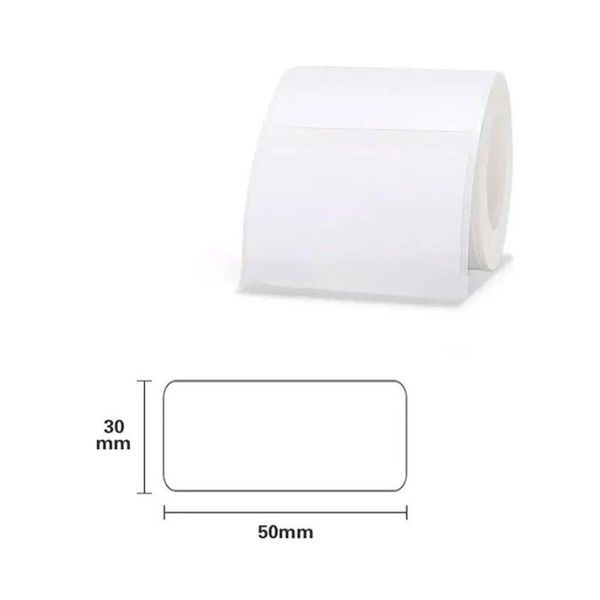 Етикетки NIIMBOT T50*30-230 White For B1/B21/B3S(A2A88358101) 656-02098 фото