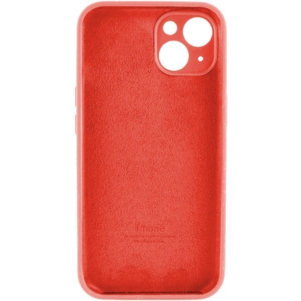 Силіконовий чохол з закритою камерою для iPhone 14 Peach 666-00812 фото
