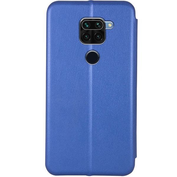 Кожаный чехол-книжка Classy для Xiaomi Redmi Note 9 / Redmi 10X Blue 777-05992 фото