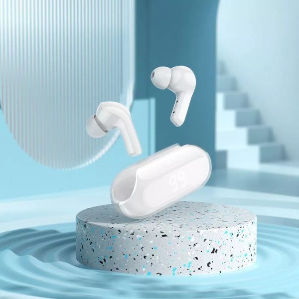 Беспроводные Bluetooth наушники Hoco EW39 TWS с активным шумоподавлением Белые 202-00385 фото