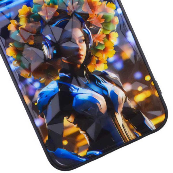 TPU+PC чохол Prisma Ladies для Samsung Galaxy S22 Cyberpunk 777-07348 фото