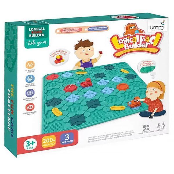 Настольная интерактивная игра Ummi BS805 Logical Road Builder 656-03394 фото