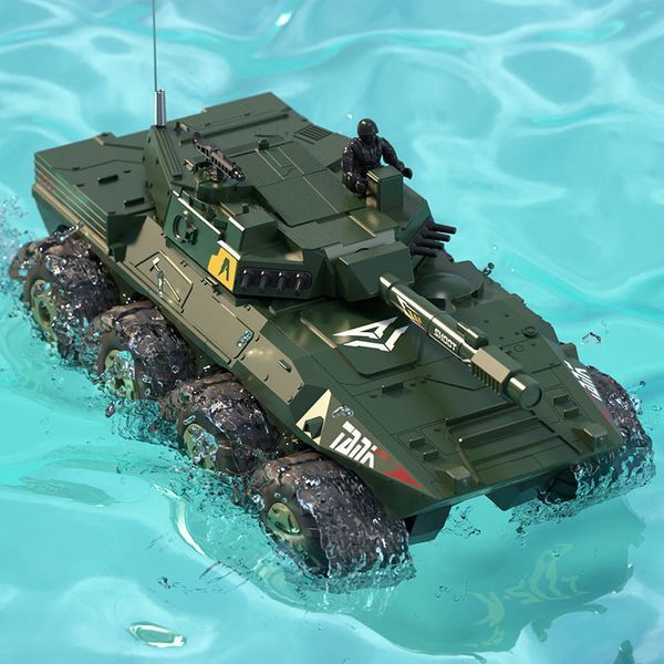 Бронетранспортер-амфібія на радіокеруванні SCHE Y1802 Green 656-03534 фото