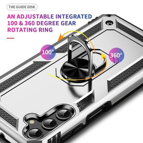 Чехол Cosmic Robot Ring для Samsung Galaxy A34 5G Silver 666-00071 фото