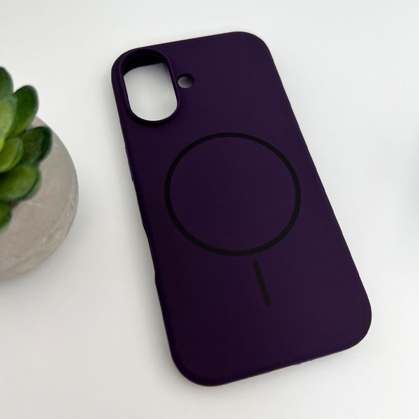 Чохол для смартфона Silicone Case Magnetic для Apple iPhone 17 Dark Purple 666-04113 фото