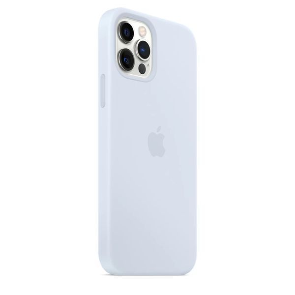 Силиконовый чехол для iPhone 12/12 Pro Mist Blue 208-00404 фото
