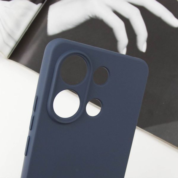 Чехол Silicone Cover Lakshmi Full Camera для Xiaomi Redmi Note 13 5G Синий 555-02172 фото