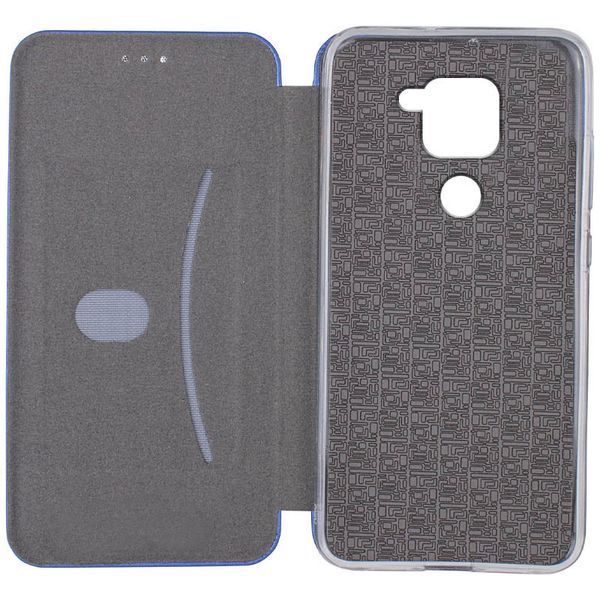 Кожаный чехол-книжка Classy для Xiaomi Redmi Note 9 / Redmi 10X Blue 777-05992 фото