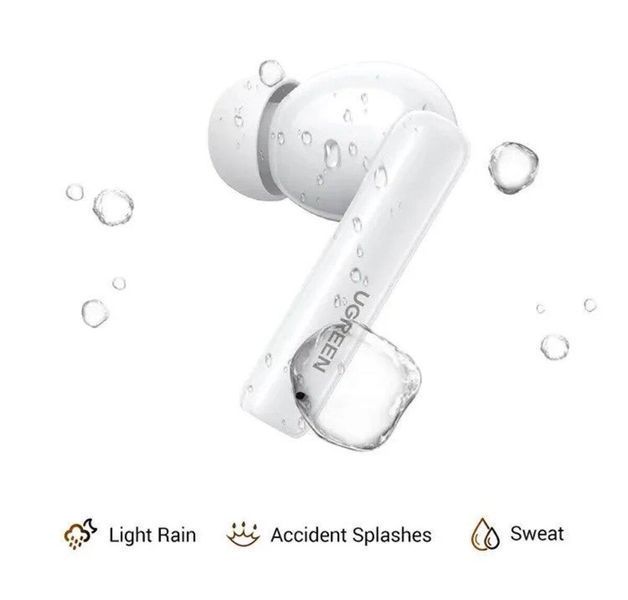 Беспроводные наушники UGREEN WS200 HiTune T6 Hybrid Active Noise-Cancelling Earbuds(UGR-15158) 656-00828 фото