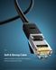 Кабель UGREEN NW102 Cat 6 U/UTP Lan Flat Cable 15m (Black)(UGR-50180) UGR-50180 фото 3