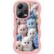 Чехол TPU Cloudy Pictures для Xiaomi Poco X5 5G / Redmi Note 12 5G Kittens 555-01233 фото 1