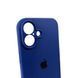 Силіконовий чохол з закритою камерою для iPhone 16 Mid Black 666-05463 фото 5