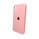 Силиконовый чехол закрытая камера для iPhone 11 Pro Max Pink 113-00024 фото