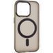 Чохол TPU+PC Lily with MagSafe для Apple iPhone 15 Pro (6.1") Dark Gray 214-03577 фото 2