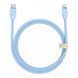 Кабель Baseus Jelly Liquid Silica Gel Fast Charging Data Cable Type-C to iP 20W 2m Blue CAGD020103 фото 1
