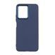 Чохол Silicone Cover Metal frame для Xiaomi Redmi Note 12 Pro+ 5G Dark blue 208-03580 фото