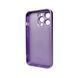 Чохол для смартфона AG Glass Matt Frame Color для iPhone 11 Pro Light Purple 666-00537 фото 2