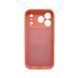 Силіконовий чохол з закритою камерою для iPhone 17 Pro Grapefruit 666-04267 фото 3