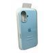 Силіконовий чохол для iPhone 16 Mist Blue 666-01174 фото 7