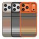 Чохол Kajsa Resort Collection Gradient Stripe with MagSafe для iPhone 17 Pro Max Orange Plus B-Ring 2020000507390 фото 2