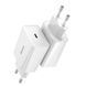 Мережевий зарядний пристрій Baseus Speed Mini Quick Charger 1C 20W EU White 656-01306 фото 4