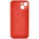 Силіконовий чохол з закритою камерою для iPhone 14 Peach 666-00812 фото 2