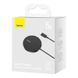 Бездротовий зарядний пристрій Baseus Simple Mini3 Magnetic Wireless Charger 15W Black CCJJ040001 фото 2