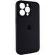 Силиконовый чехол с закрытой камерой для iPhone 14 Pro Black 666-00862 фото 2