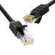 Кабель UGREEN NW102 Cat 6 U/UTP Lan Flat Cable 15m (Black)(UGR-50180) UGR-50180 фото 1