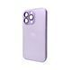 Чохол для смартфона AG Glass Matt Frame Color для iPhone 11 Pro Light Purple 666-00537 фото 1